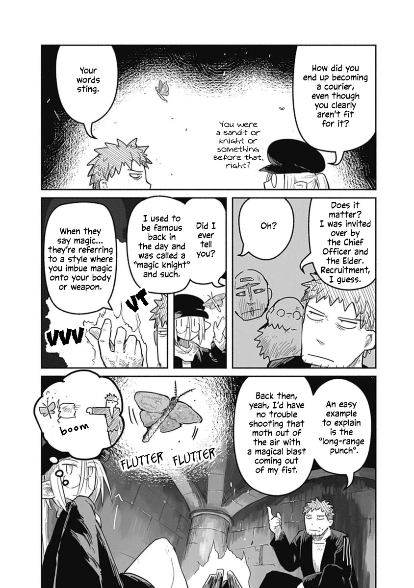The Dragon, the Hero, and the Courier Chapter 38 page 5 - Chapter 38: The Knight, the Squire, and the Job Offers