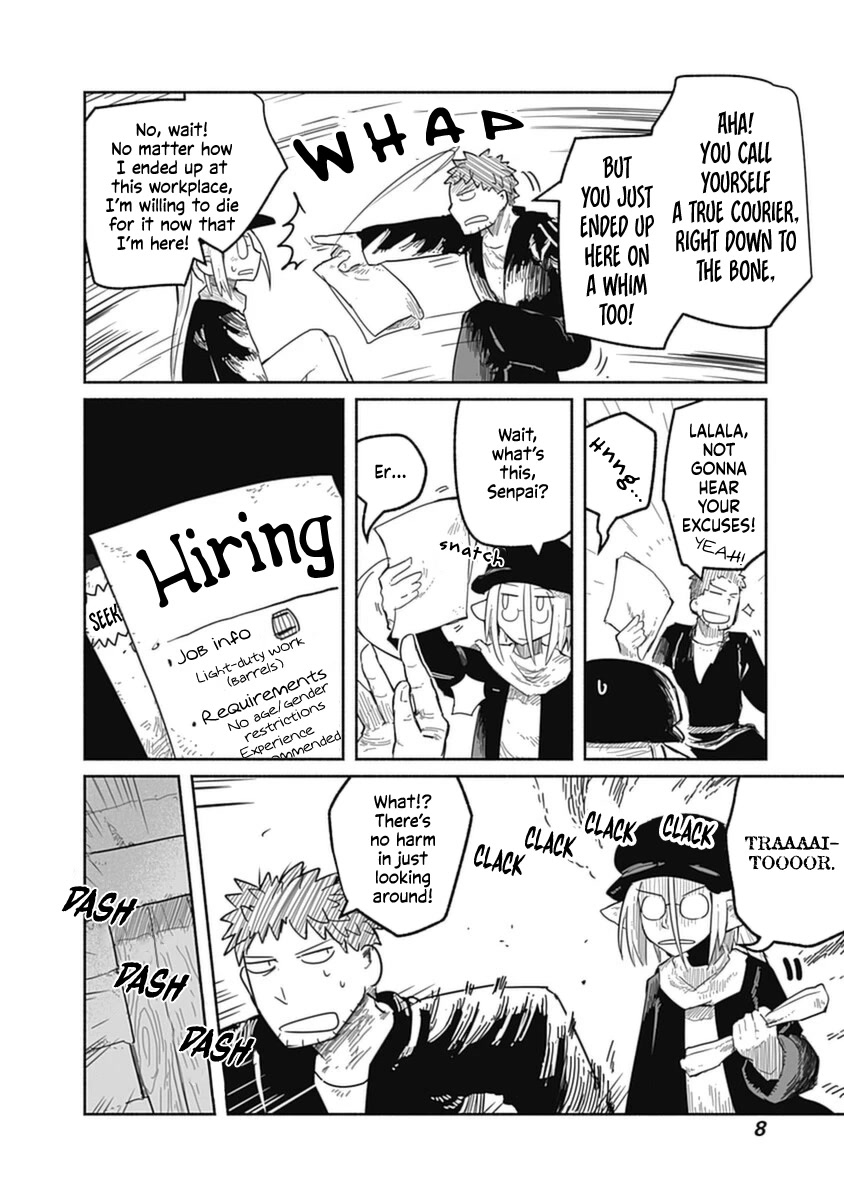 The Dragon, the Hero, and the Courier Chapter 38 page 7 - Chapter 38: The Knight, the Squire, and the Job Offers