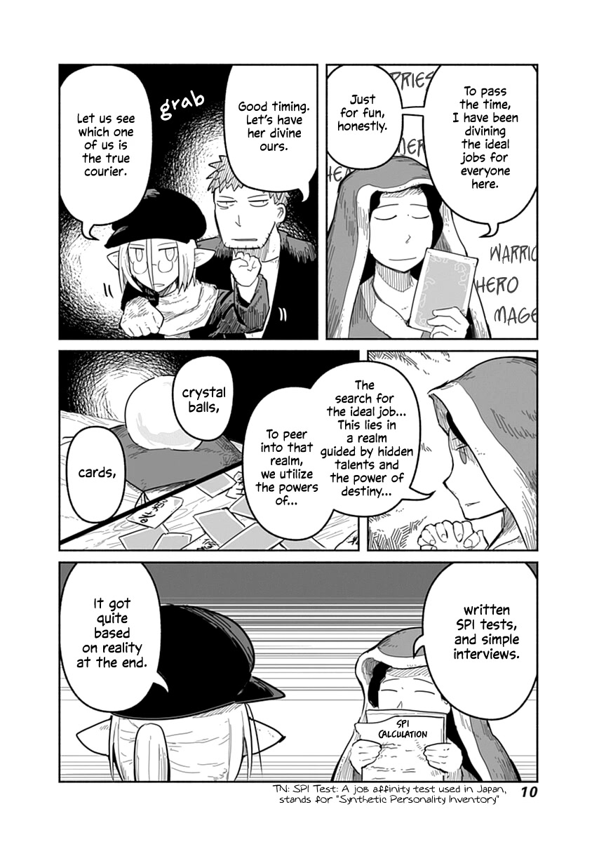 The Dragon, the Hero, and the Courier Chapter 38 page 9 - Chapter 38: The Knight, the Squire, and the Job Offers