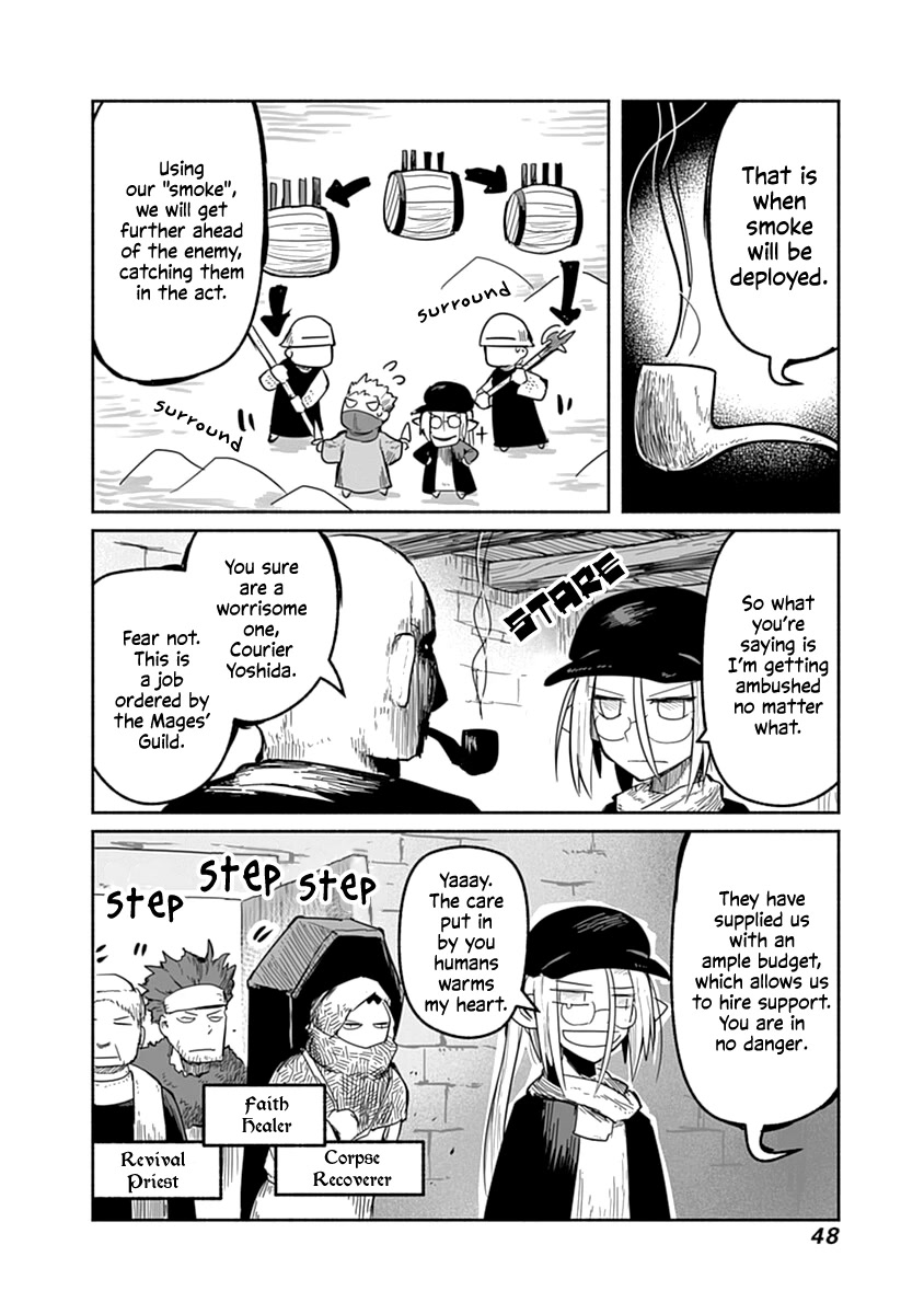 The Dragon, the Hero, and the Courier Chapter 39 page 23 - Chapter 39: The Smoke, the Crystal, and the Courier