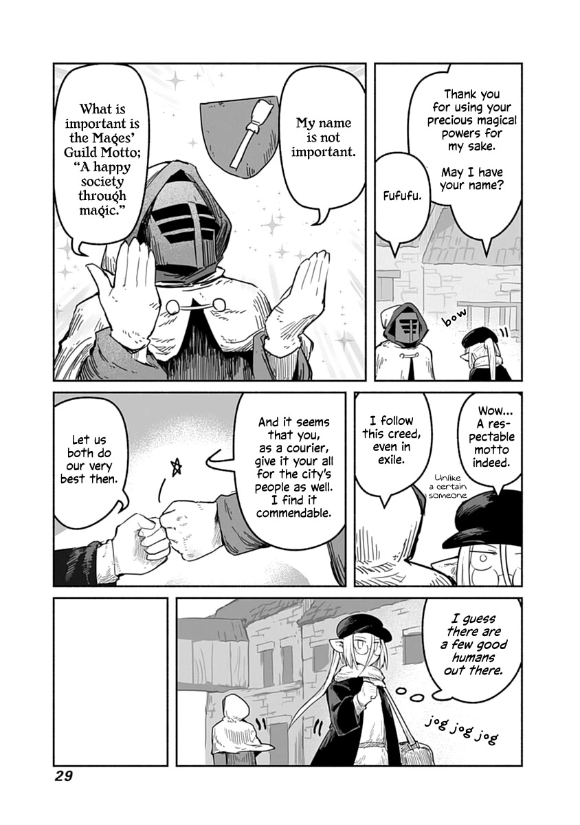 The Dragon, the Hero, and the Courier Chapter 39 page 4 - Chapter 39: The Smoke, the Crystal, and the Courier