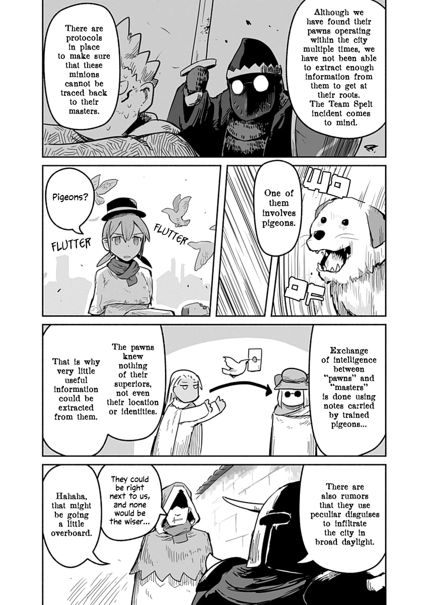 The Dragon, the Hero, and the Courier Chapter 39 page 7 - Chapter 39: The Smoke, the Crystal, and the Courier