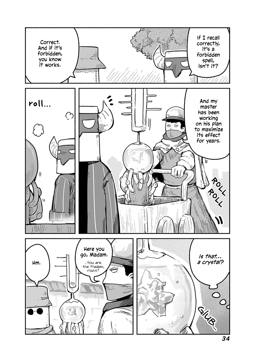 The Dragon, the Hero, and the Courier Chapter 39 page 9 - Chapter 39: The Smoke, the Crystal, and the Courier