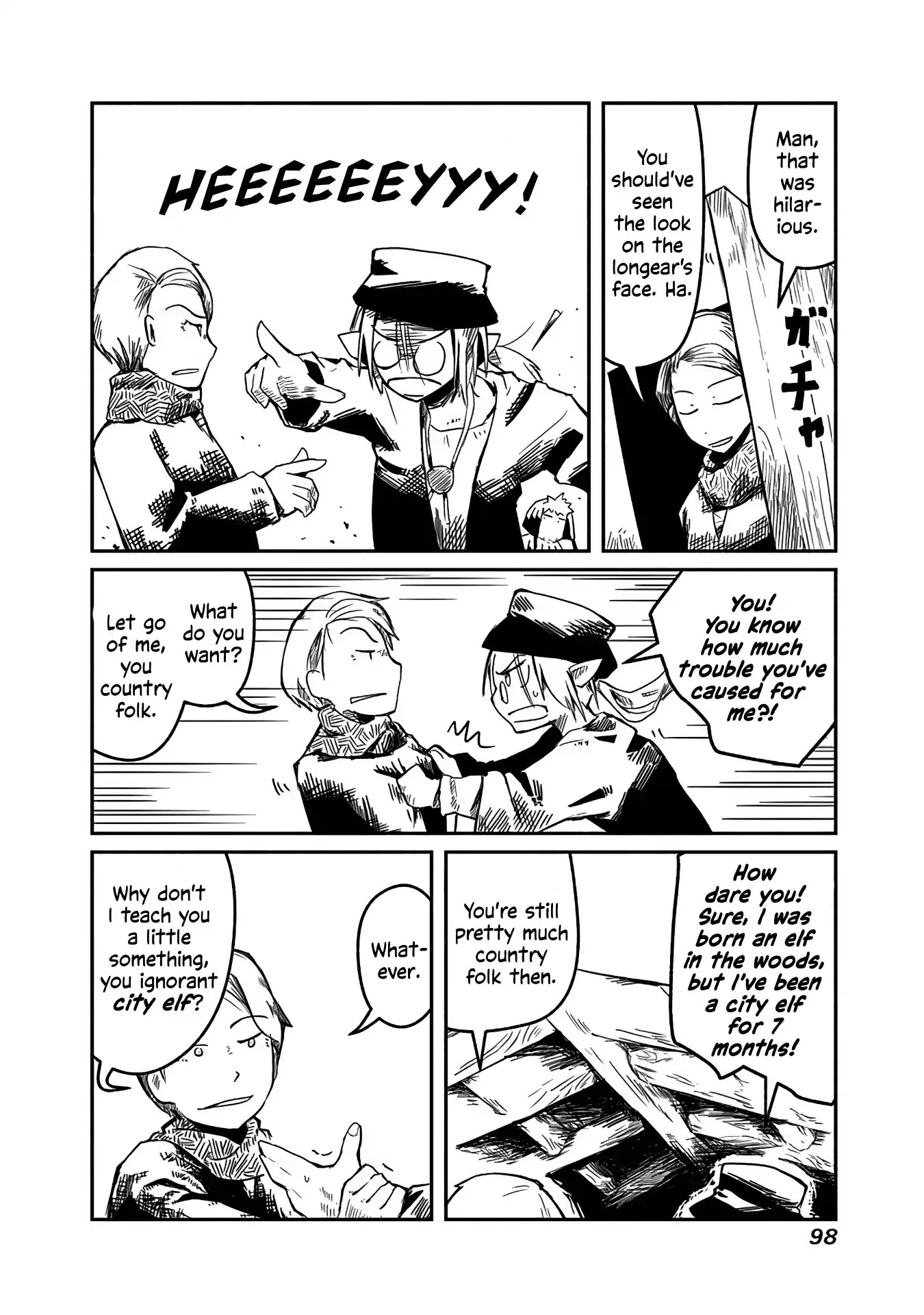 The Dragon, the Hero, and the Courier Chapter 4 page 10 - Chapter 4:
