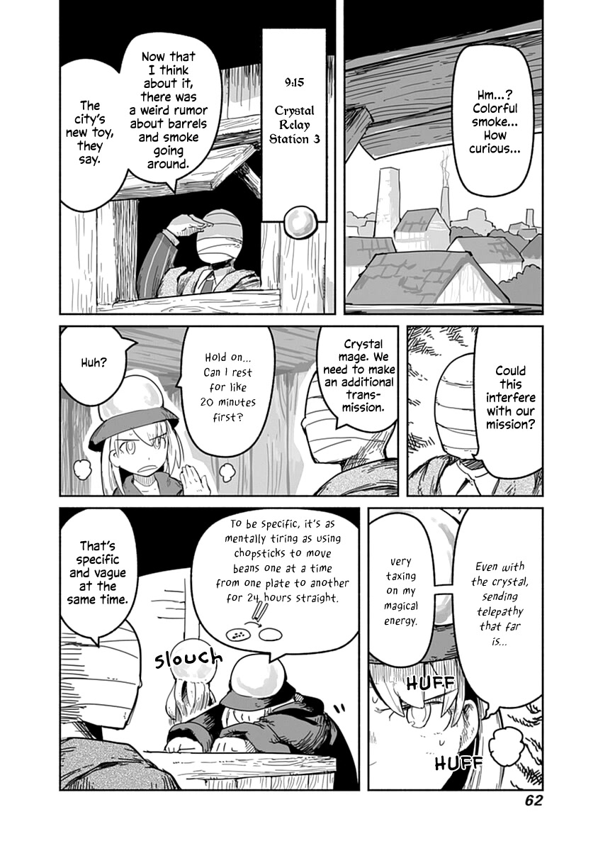 The Dragon, the Hero, and the Courier Chapter 40 page 11 - Chapter 40: The Smoke, the Crystal, and the Courier II