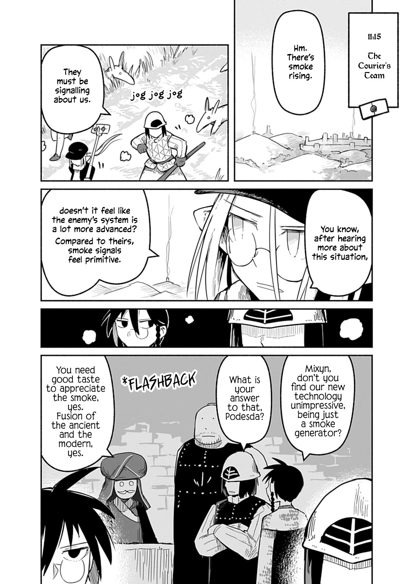 The Dragon, the Hero, and the Courier Chapter 40 page 13 - Chapter 40: The Smoke, the Crystal, and the Courier II