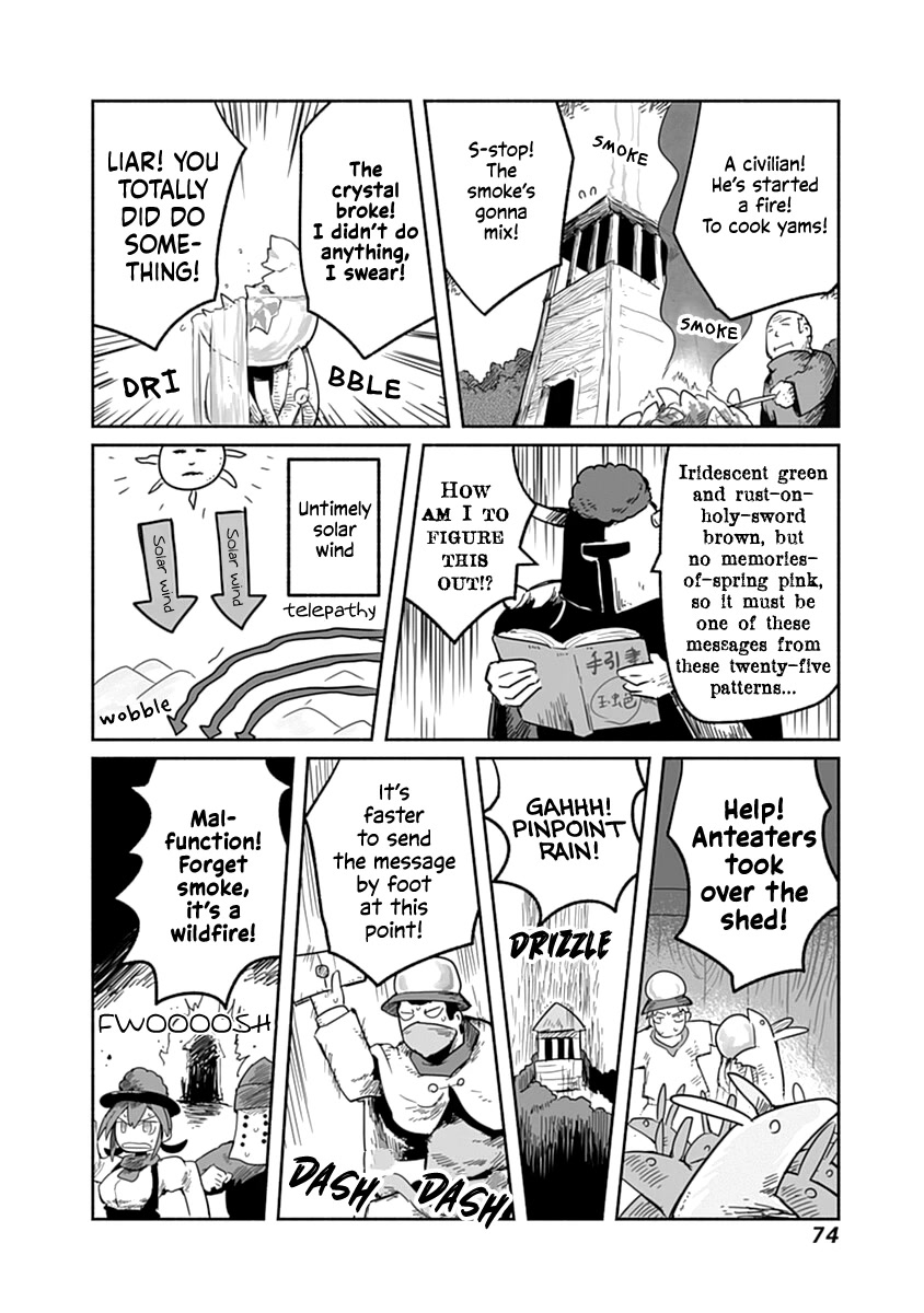The Dragon, the Hero, and the Courier Chapter 40 page 23 - Chapter 40: The Smoke, the Crystal, and the Courier II