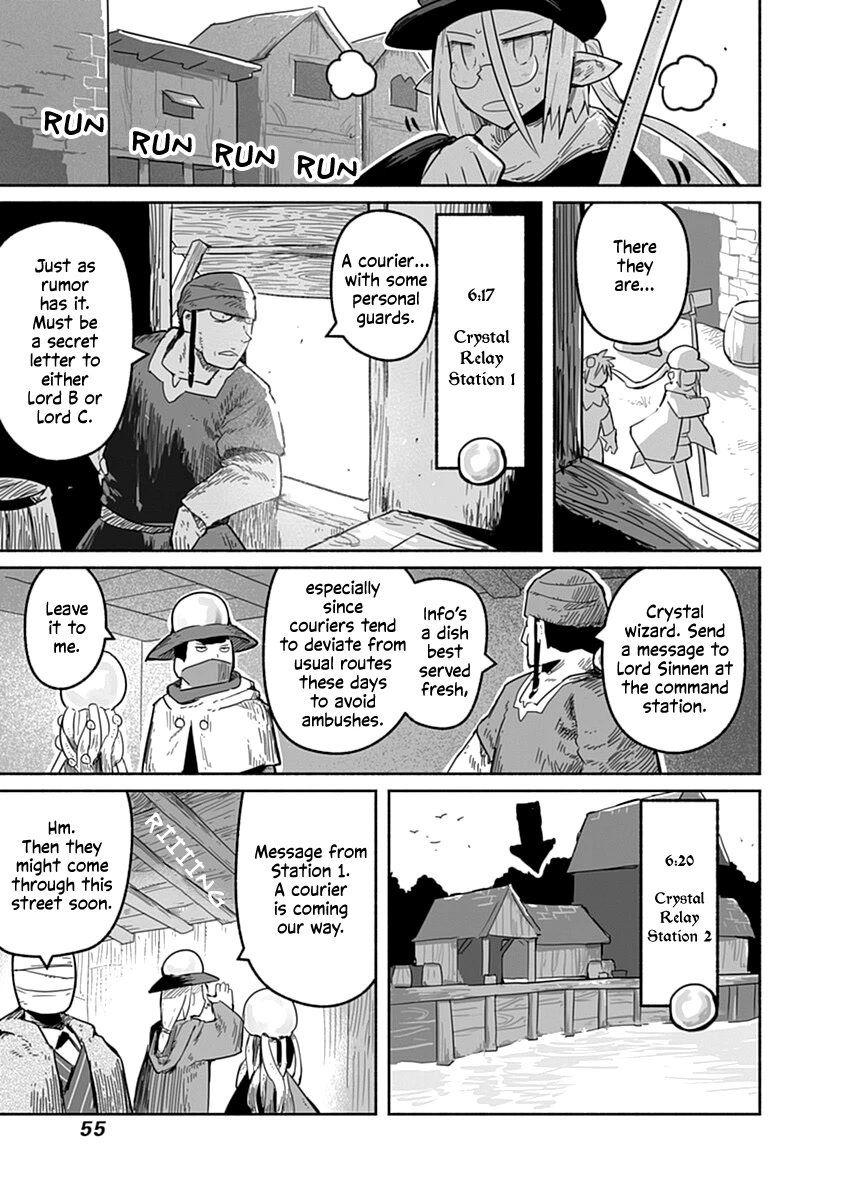 The Dragon, the Hero, and the Courier Chapter 40 page 4 - Chapter 40: The Smoke, the Crystal, and the Courier II