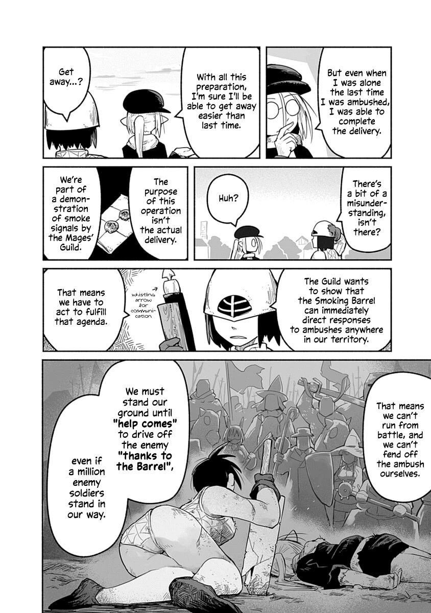 The Dragon, the Hero, and the Courier Chapter 40 page 7 - Chapter 40: The Smoke, the Crystal, and the Courier II