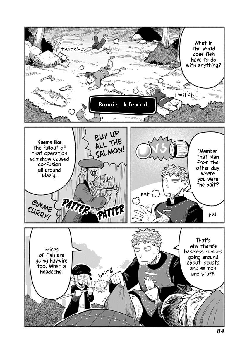 The Dragon, the Hero, and the Courier Chapter 41 page 3 - Chapter 41: The Fish, the Mask, and the Courier