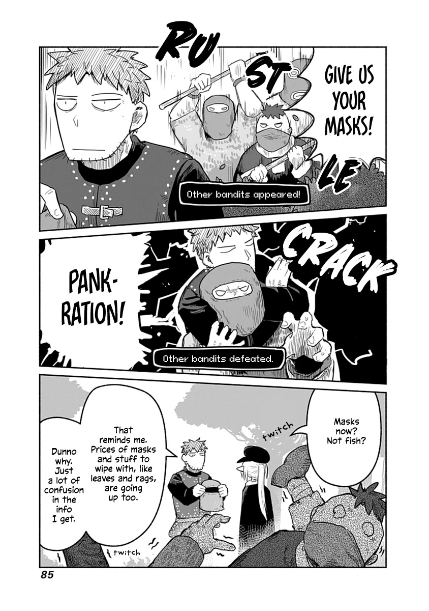 The Dragon, the Hero, and the Courier Chapter 41 page 4 - Chapter 41: The Fish, the Mask, and the Courier