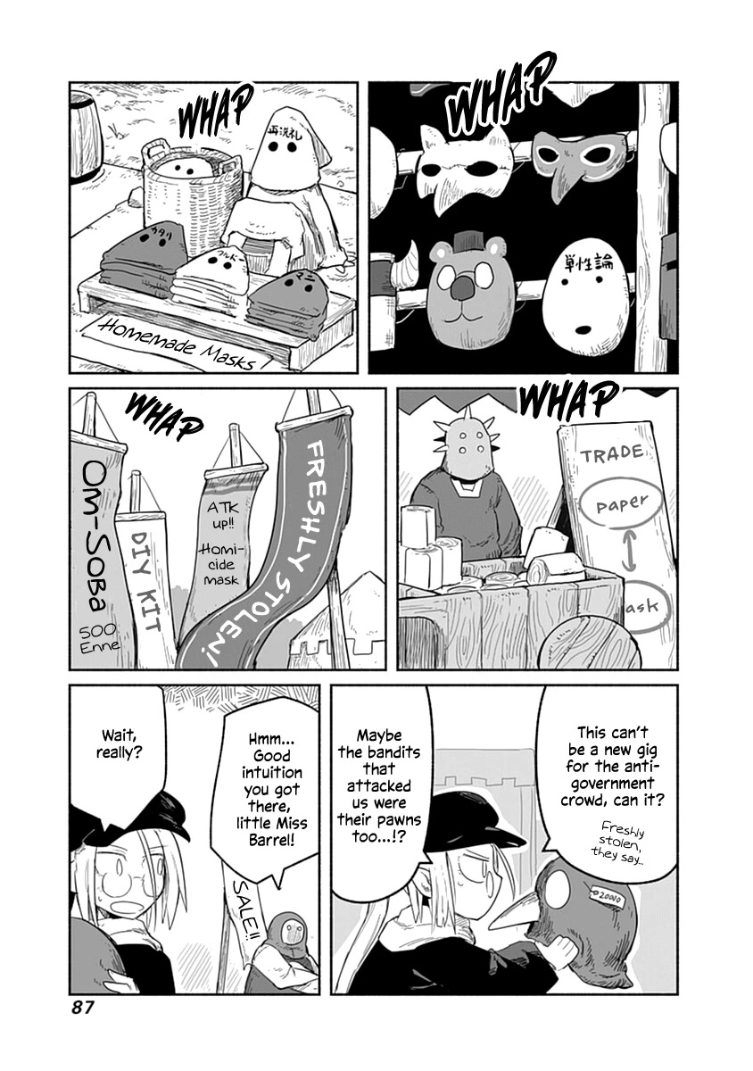 The Dragon, the Hero, and the Courier Chapter 41 page 6 - Chapter 41: The Fish, the Mask, and the Courier