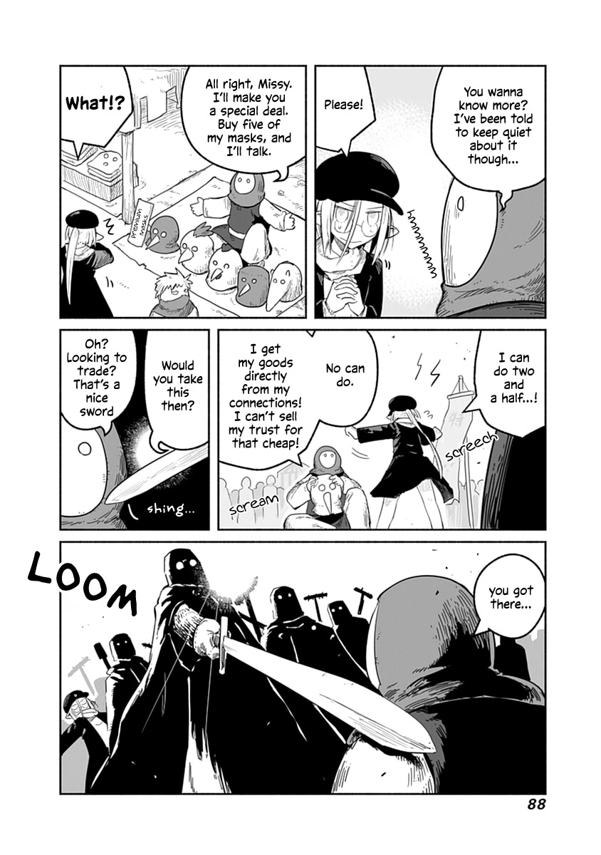 The Dragon, the Hero, and the Courier Chapter 41 page 7 - Chapter 41: The Fish, the Mask, and the Courier