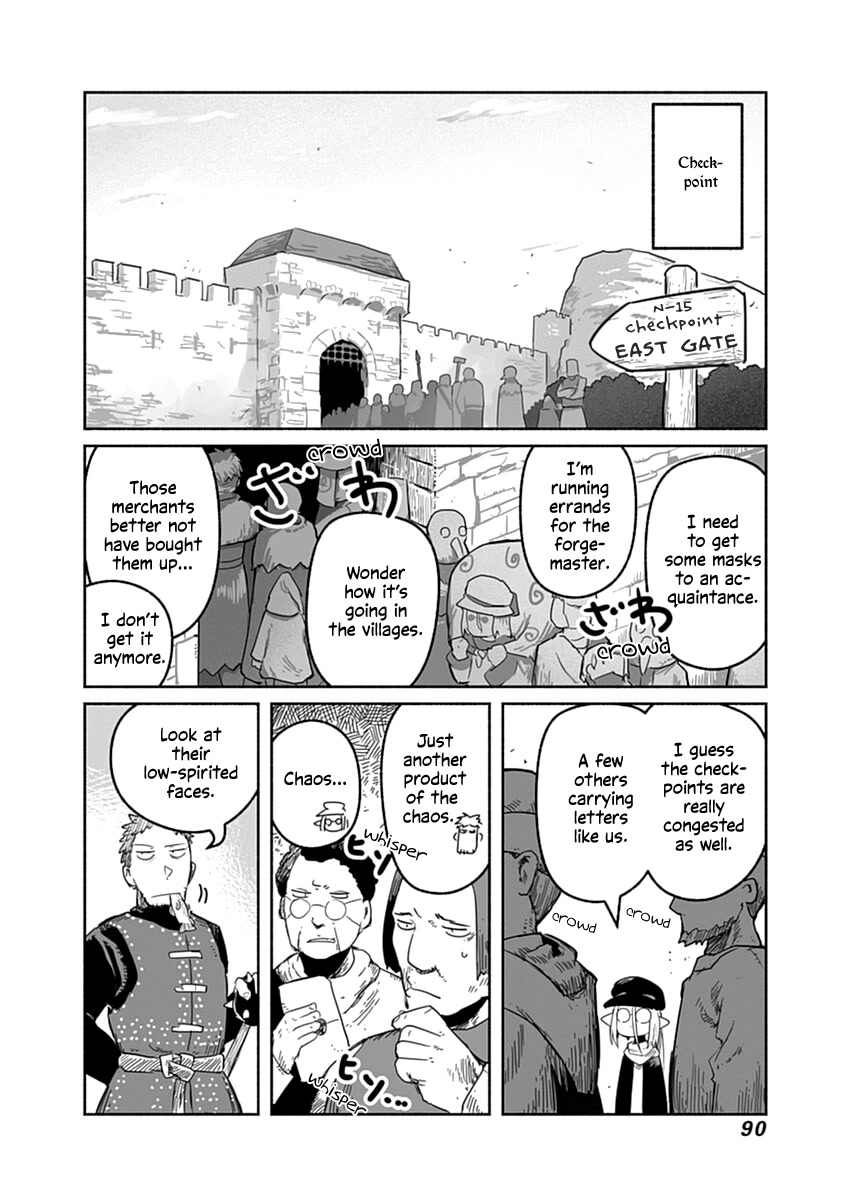 The Dragon, the Hero, and the Courier Chapter 41 page 9 - Chapter 41: The Fish, the Mask, and the Courier