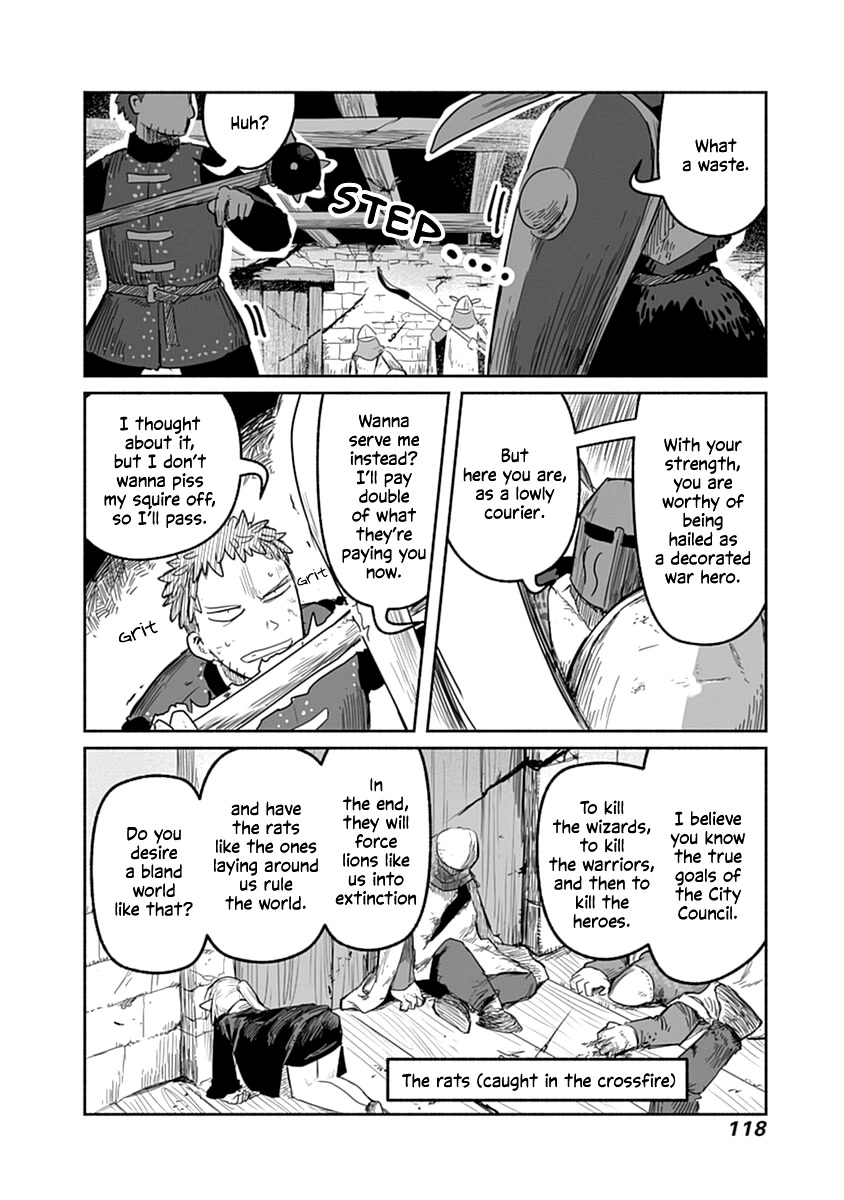 The Dragon, the Hero, and the Courier Chapter 42 page 11 - Chapter 42: The Fish, the Mask, and the Courier II