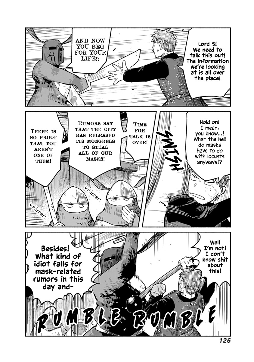 The Dragon, the Hero, and the Courier Chapter 42 page 19 - Chapter 42: The Fish, the Mask, and the Courier II