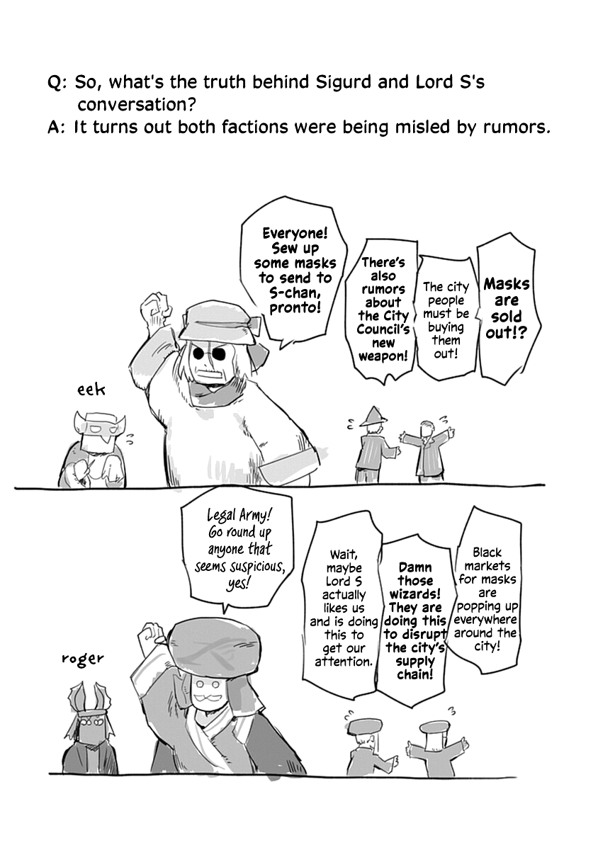 The Dragon, the Hero, and the Courier Chapter 42 page 34 - Chapter 42: The Fish, the Mask, and the Courier II