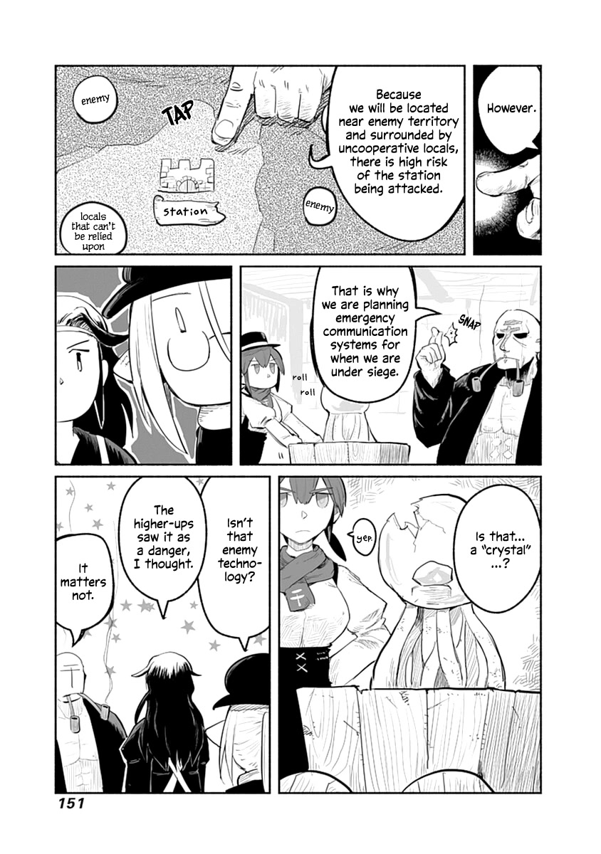 The Dragon, the Hero, and the Courier Chapter 43 page 10 - Chapter 43: The Station, the Chief, and the Courier