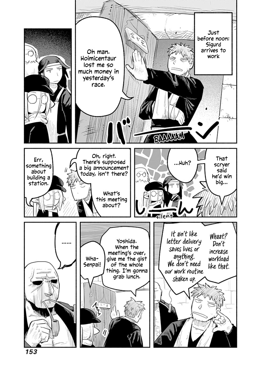 The Dragon, the Hero, and the Courier Chapter 43 page 12 - Chapter 43: The Station, the Chief, and the Courier