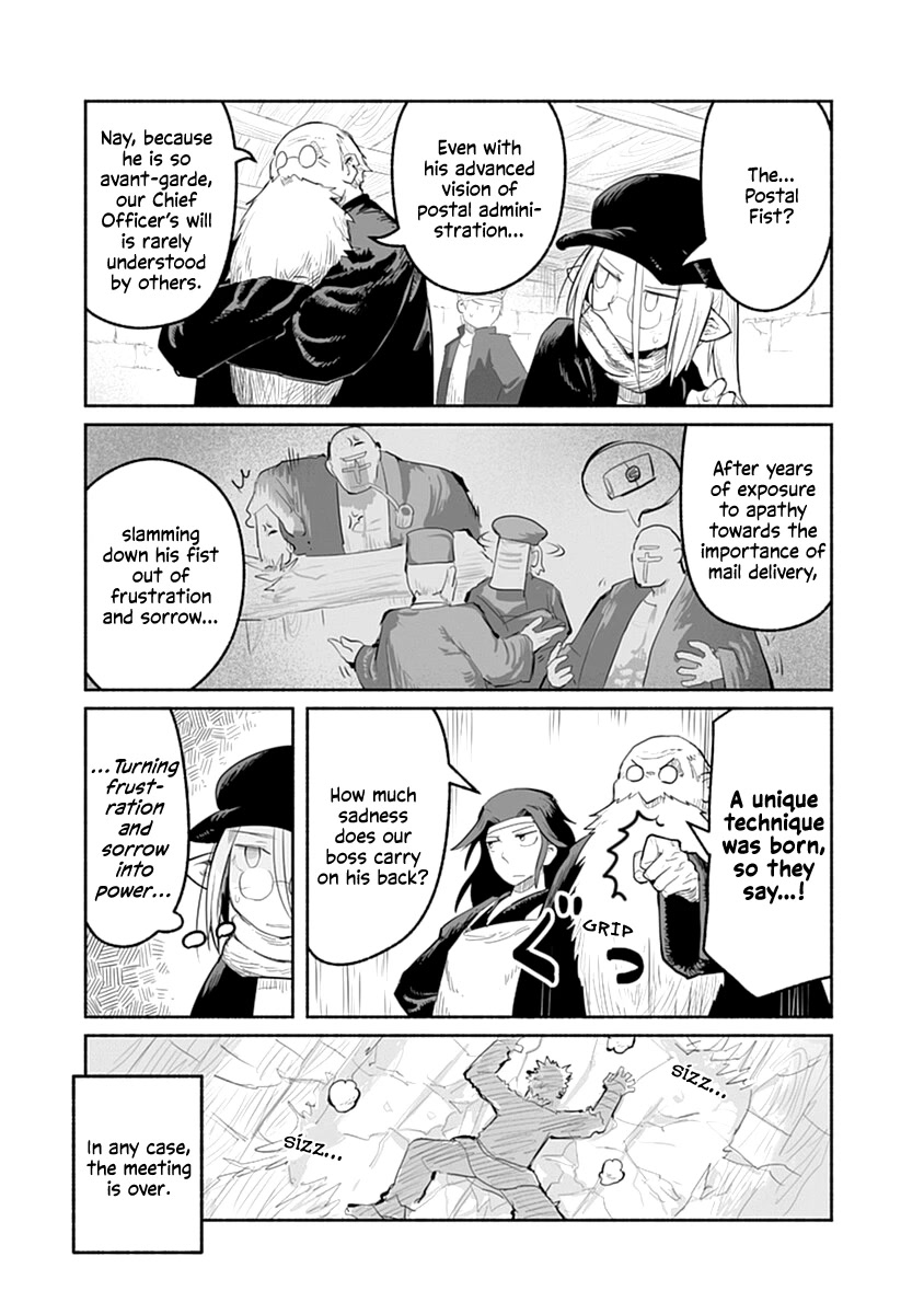 The Dragon, the Hero, and the Courier Chapter 43 page 14 - Chapter 43: The Station, the Chief, and the Courier