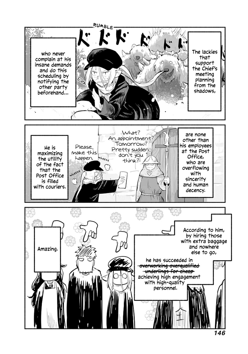 The Dragon, the Hero, and the Courier Chapter 43 page 5 - Chapter 43: The Station, the Chief, and the Courier