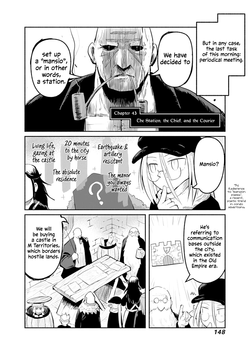 The Dragon, the Hero, and the Courier Chapter 43 page 7 - Chapter 43: The Station, the Chief, and the Courier