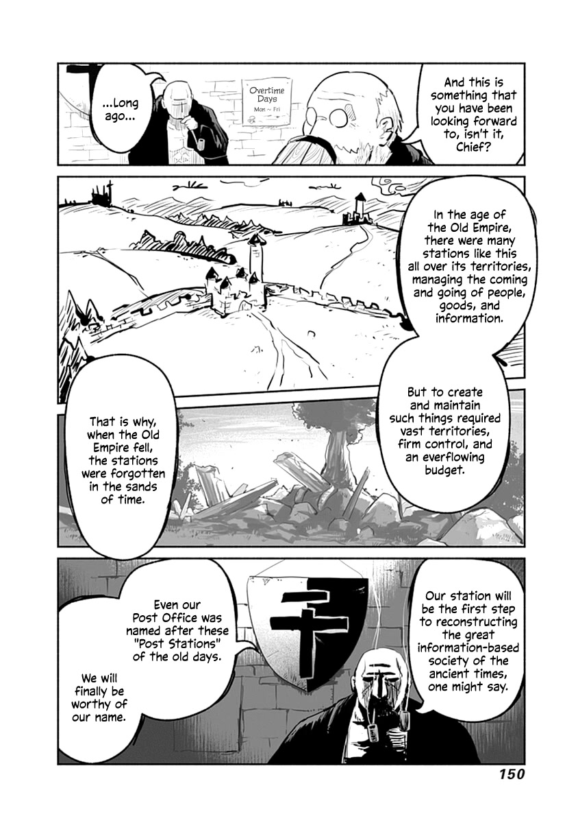 The Dragon, the Hero, and the Courier Chapter 43 page 9 - Chapter 43: The Station, the Chief, and the Courier