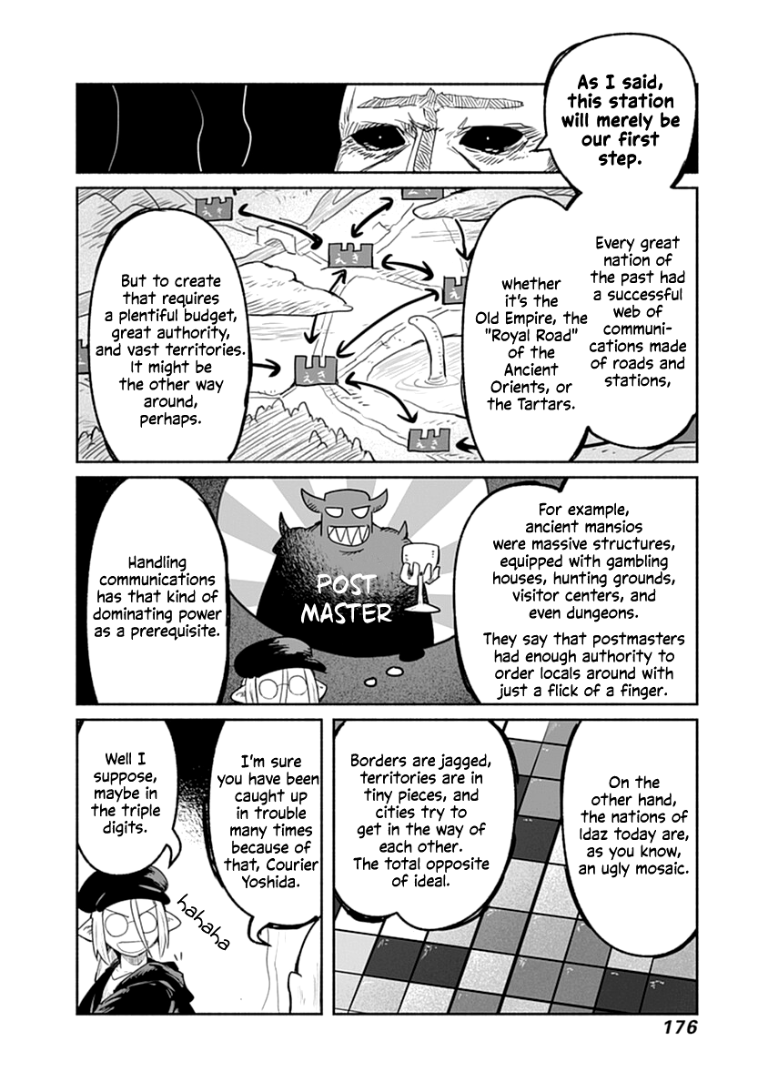 The Dragon, the Hero, and the Courier Chapter 44 page 13 - Chapter 44: The Station, the Chief, and the Courier II