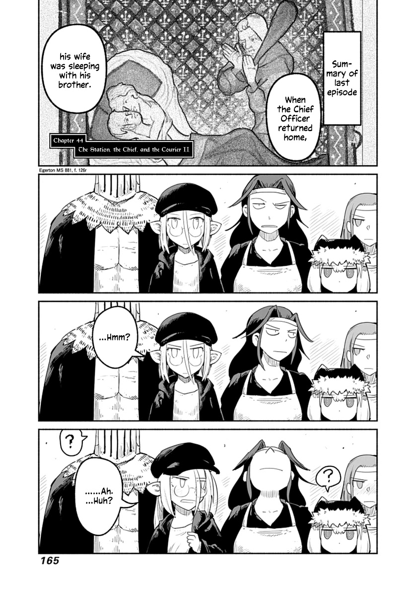 The Dragon, the Hero, and the Courier Chapter 44 page 2 - Chapter 44: The Station, the Chief, and the Courier II