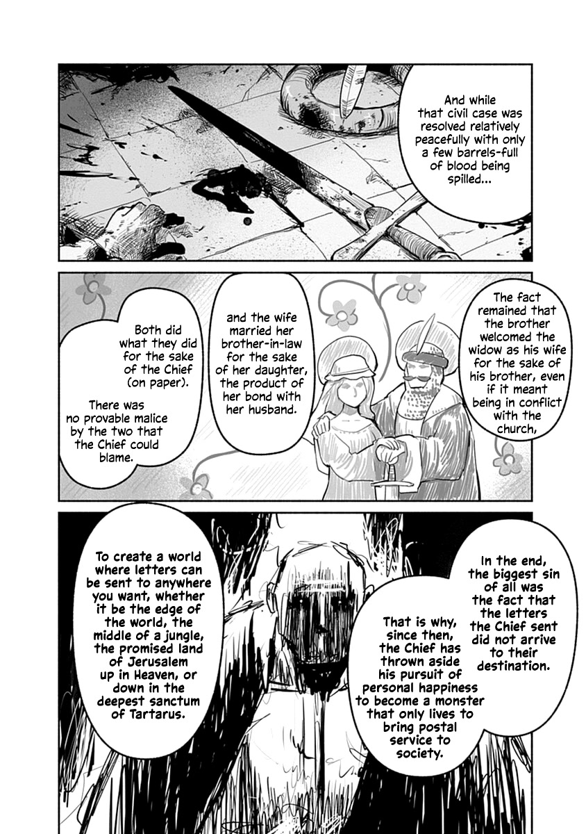 The Dragon, the Hero, and the Courier Chapter 44 page 5 - Chapter 44: The Station, the Chief, and the Courier II