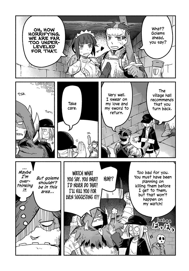 The Dragon, the Hero, and the Courier Chapter 45.2 page 12 - Chapter 45.2: Death, the Labyrinth, and the Courier
