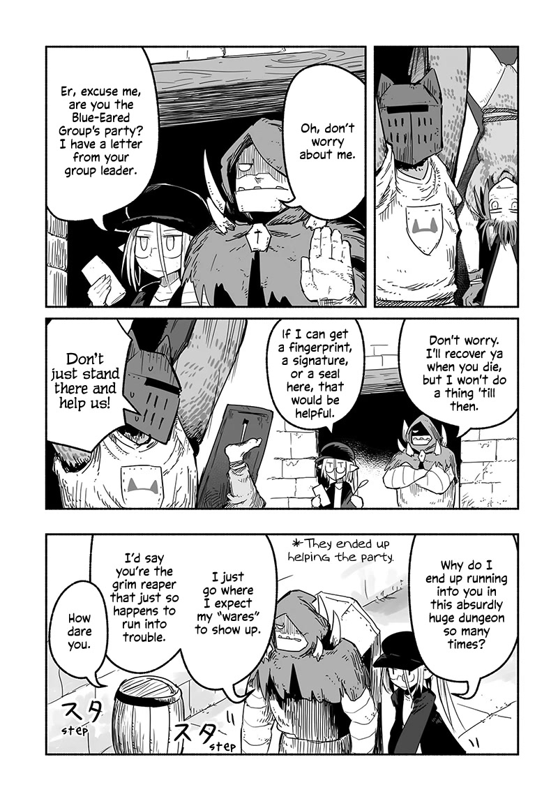 The Dragon, the Hero, and the Courier Chapter 45.2 page 14 - Chapter 45.2: Death, the Labyrinth, and the Courier