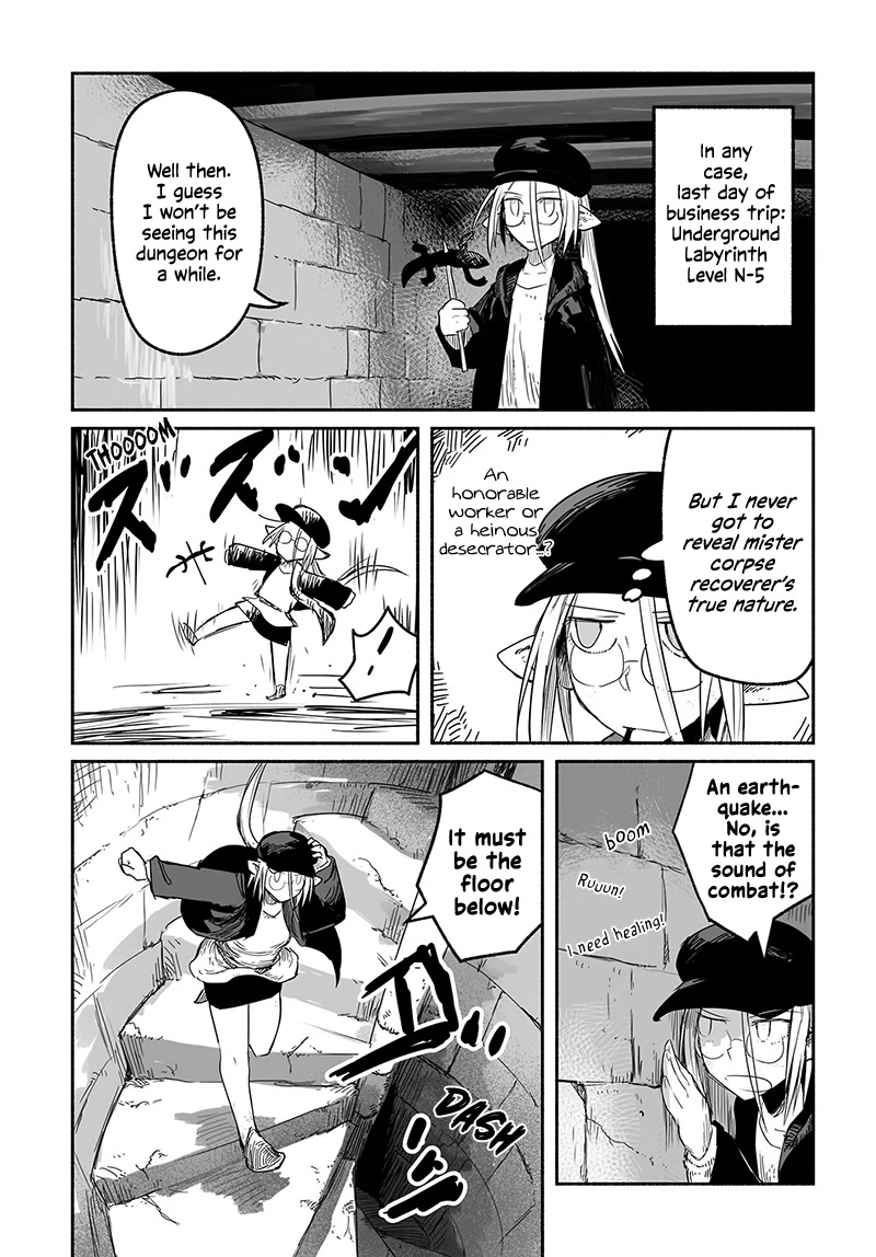 The Dragon, the Hero, and the Courier Chapter 45.2 page 22 - Chapter 45.2: Death, the Labyrinth, and the Courier