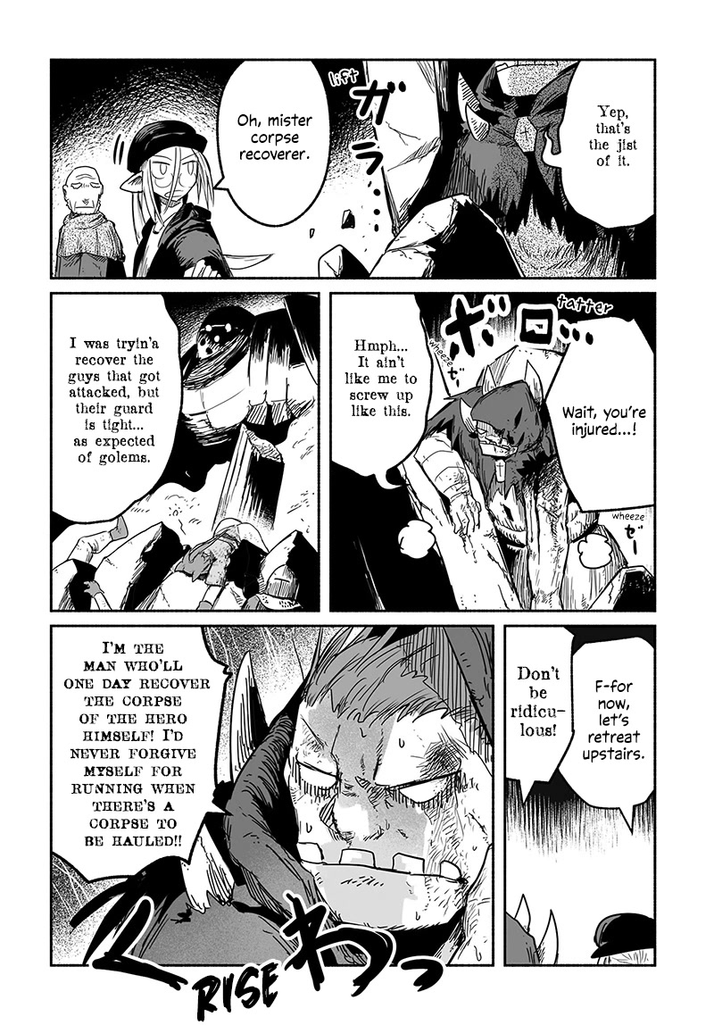 The Dragon, the Hero, and the Courier Chapter 45.2 page 25 - Chapter 45.2: Death, the Labyrinth, and the Courier
