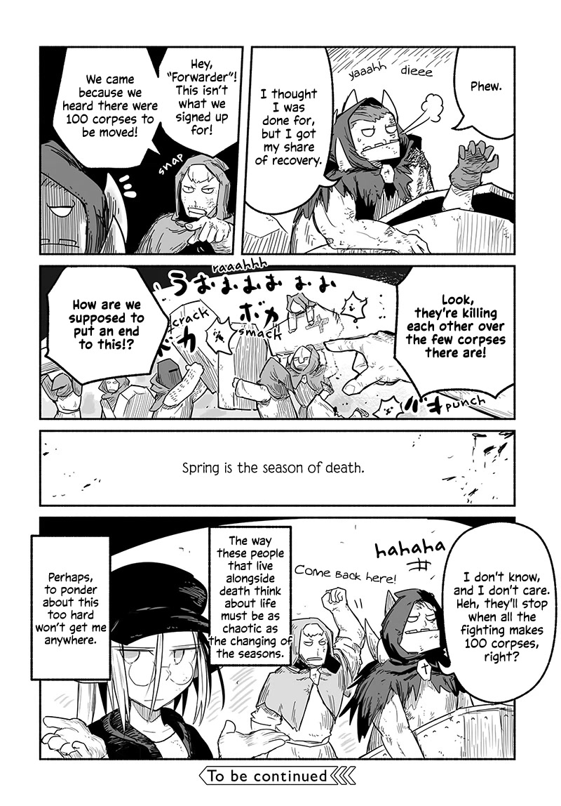 The Dragon, the Hero, and the Courier Chapter 45.2 page 33 - Chapter 45.2: Death, the Labyrinth, and the Courier