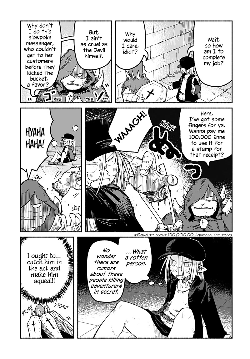 The Dragon, the Hero, and the Courier Chapter 45.2 page 8 - Chapter 45.2: Death, the Labyrinth, and the Courier