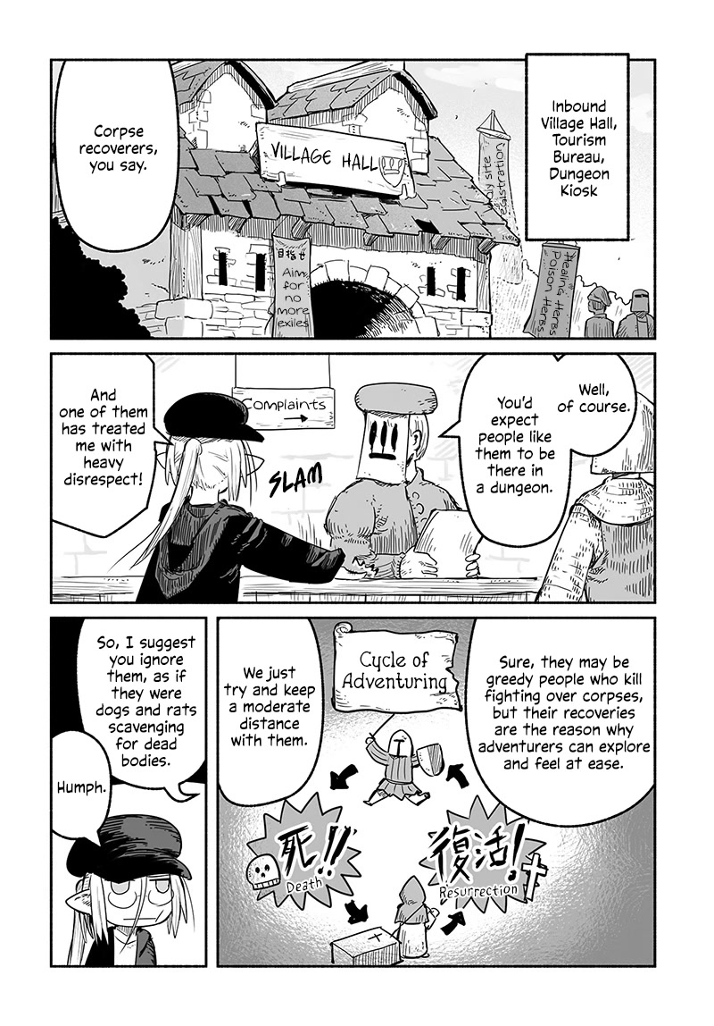The Dragon, the Hero, and the Courier Chapter 45.2 page 9 - Chapter 45.2: Death, the Labyrinth, and the Courier