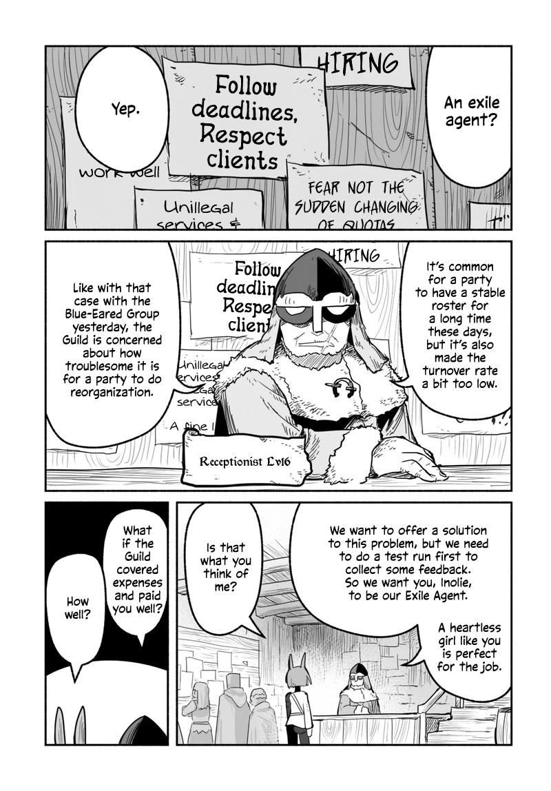 The Dragon, the Hero, and the Courier Chapter 45.3 page 10 - Chapter 45.3: Farewells, Greetings, and the Adventurer