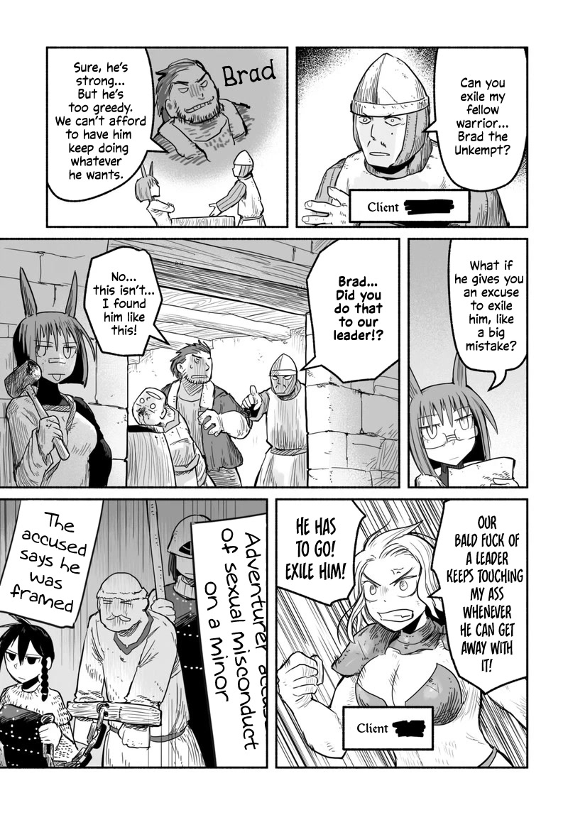 The Dragon, the Hero, and the Courier Chapter 45.3 page 12 - Chapter 45.3: Farewells, Greetings, and the Adventurer