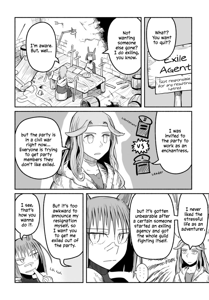 The Dragon, the Hero, and the Courier Chapter 45.3 page 15 - Chapter 45.3: Farewells, Greetings, and the Adventurer