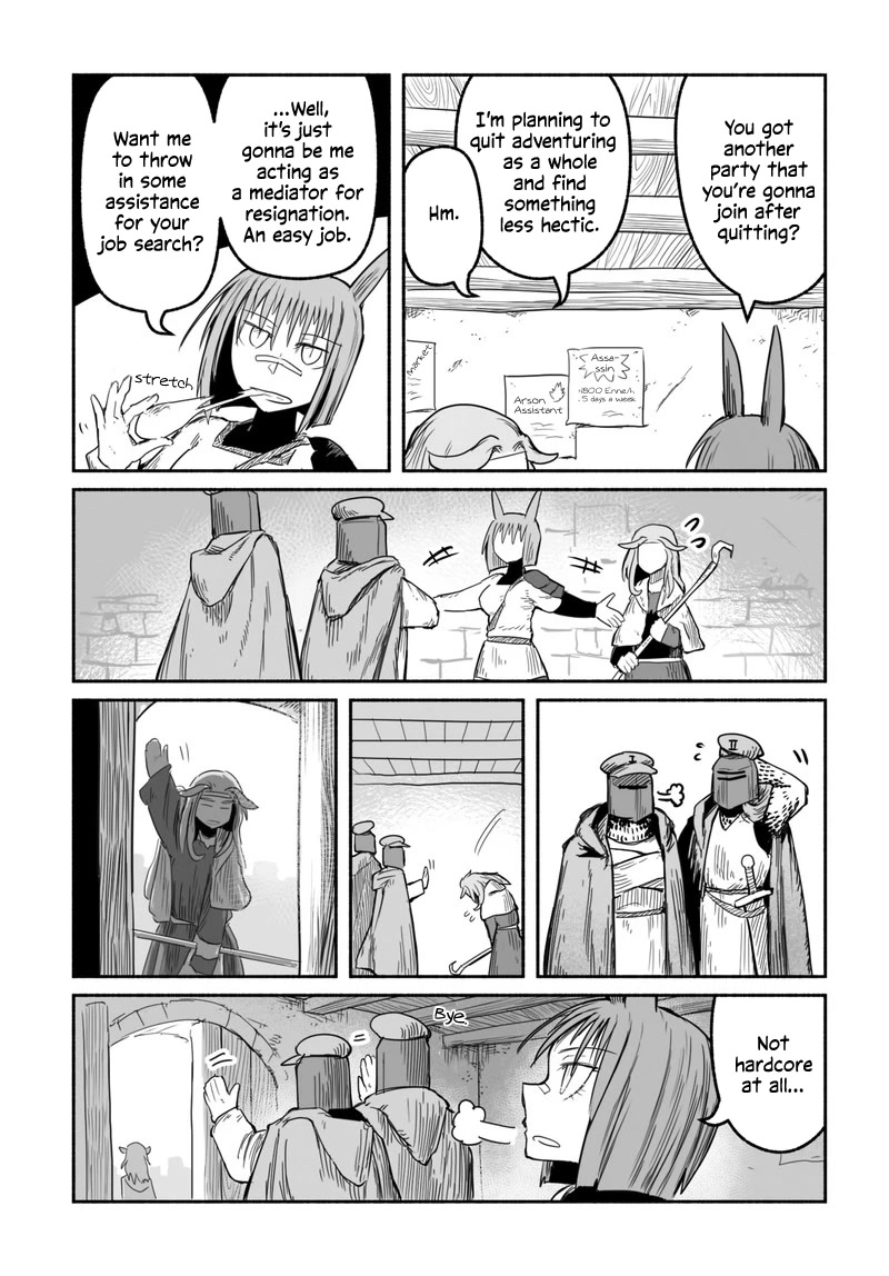 The Dragon, the Hero, and the Courier Chapter 45.3 page 16 - Chapter 45.3: Farewells, Greetings, and the Adventurer