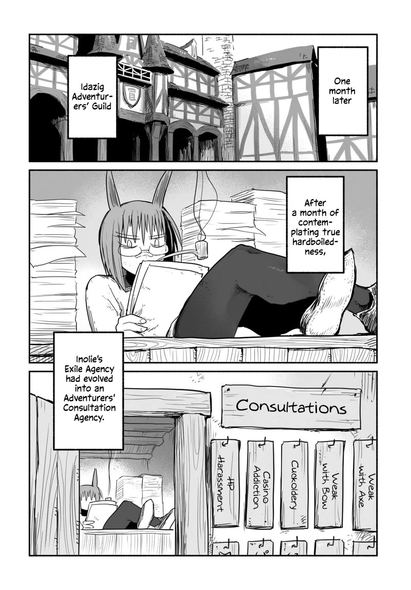 The Dragon, the Hero, and the Courier Chapter 45.3 page 21 - Chapter 45.3: Farewells, Greetings, and the Adventurer