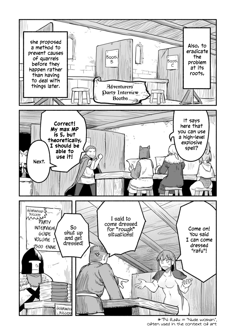 The Dragon, the Hero, and the Courier Chapter 45.3 page 22 - Chapter 45.3: Farewells, Greetings, and the Adventurer