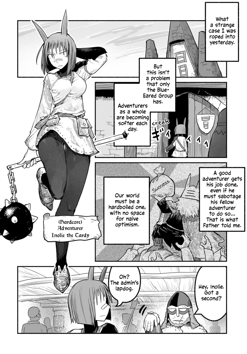 The Dragon, the Hero, and the Courier Chapter 45.3 page 9 - Chapter 45.3: Farewells, Greetings, and the Adventurer