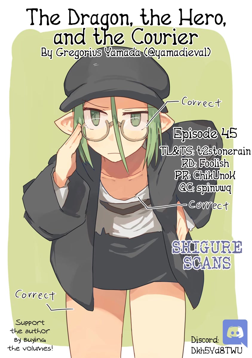 The Dragon, the Hero, and the Courier Chapter 45 page 1 - Chapter 45: The Station, the Chief, and the Courier III