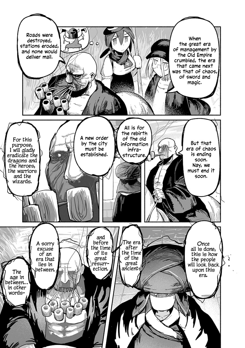 The Dragon, the Hero, and the Courier Chapter 45 page 6 - Chapter 45: The Station, the Chief, and the Courier III