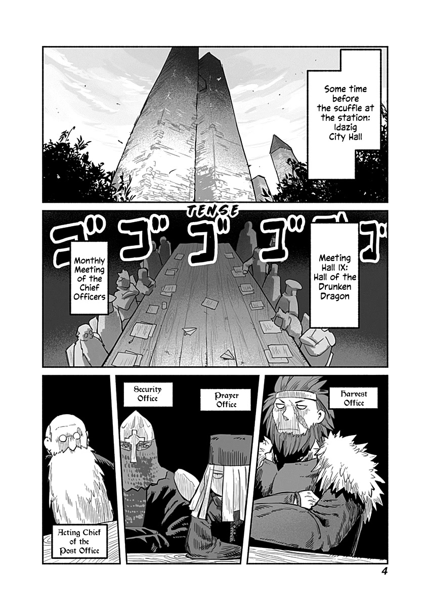 The Dragon, the Hero, and the Courier Chapter 46 page 3 - Chapter 46: Election, Magic, and the Courier I