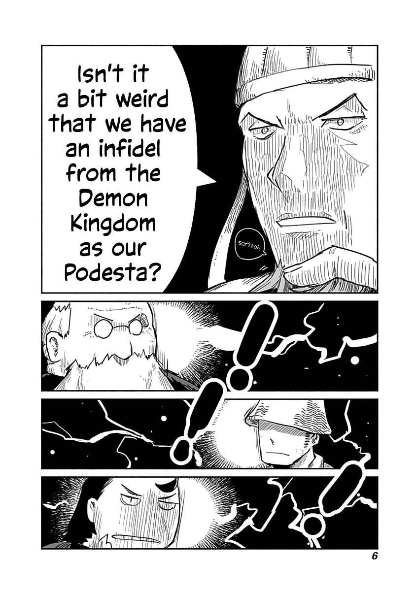 The Dragon, the Hero, and the Courier Chapter 46 page 5 - Chapter 46: Election, Magic, and the Courier I