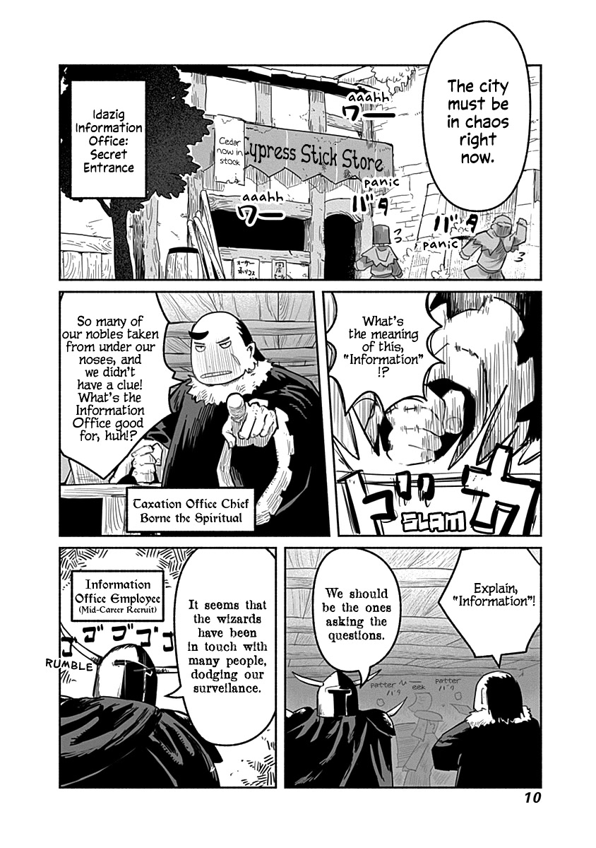 The Dragon, the Hero, and the Courier Chapter 46 page 9 - Chapter 46: Election, Magic, and the Courier I