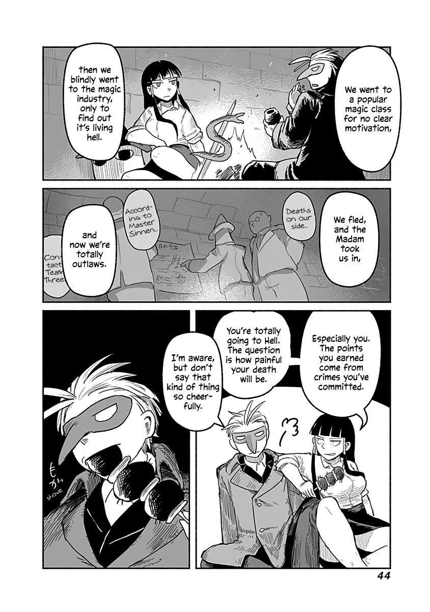 The Dragon, the Hero, and the Courier Chapter 47 page 21 - Chapter 47: Election, Magic, and the Courier II